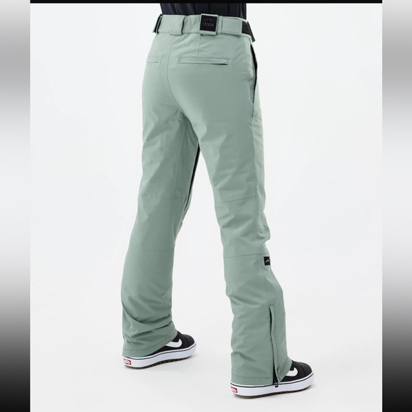 DOPE Con W Snowboard Pants Women Faded Green - Picture 3 of 5
